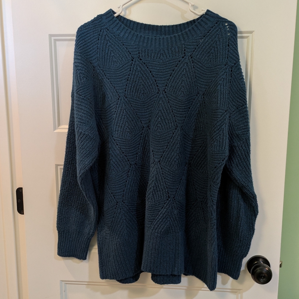 🔴 3/$15 Sonoma Women's Teal Sweater